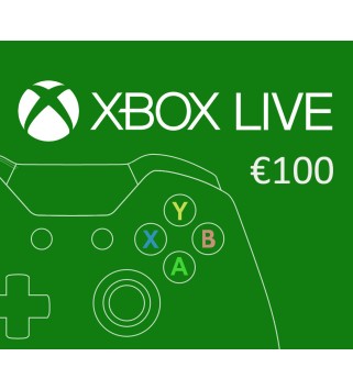 XBOX Live €100 Prepaid Card PT Xbox One Key EUROPE